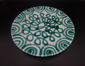 Gmundner Keramik Austria Vertigo Green Serving Plate
