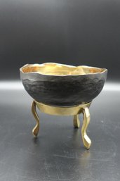 Hammered & Polished Bronze Bowl