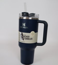 Stanley 40oz Stainless Steel H2.0 Flowstate Quencher Tumbler - Hearth & Hand With Magnolia, Navy Blue