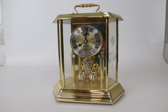 Vintage Con Cord PA 5 Window Panels, 4 Ball Rotating Pendulum Anniversary Clock - Timeless Elegance
