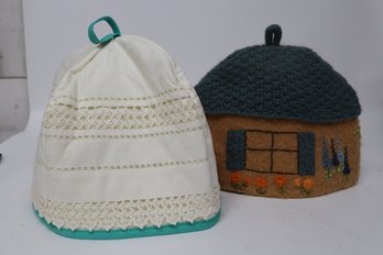 Charming Vintage Handcrafted Bun Warmer Quaint Cottage Design With Embroidered Detail