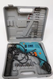 FIXIT Tools Model 13 Electric Corded Power Impact Drill With Durable Hard Case