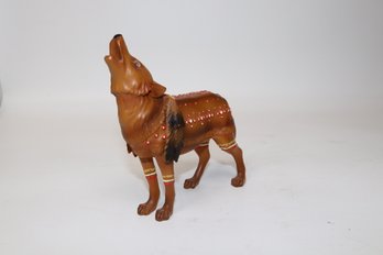 'Call Of The Wolf' Westland Giftware Buckskin Native-Inspired Wolf Figurine