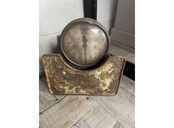 Antique Detecto Bathroom Scale - Portable 300lb Capacity