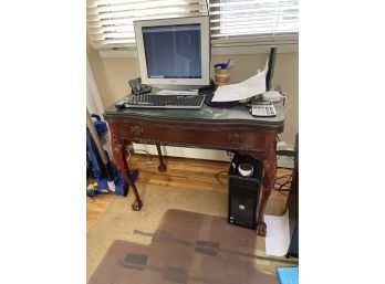 Antique Expanding Dining Room Table / Desk