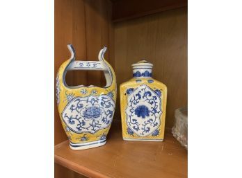 Vintage Chinese Pottery Vases