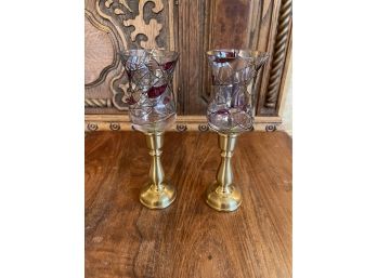 PartyLite Candle Stick Holders