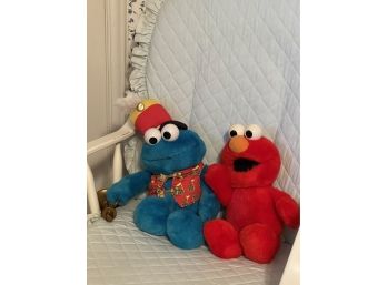 Vintage Cookie Monster & Elmo