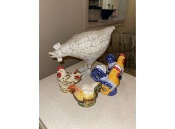 Royal Doulton, Royal Minton Chickens And Roosters