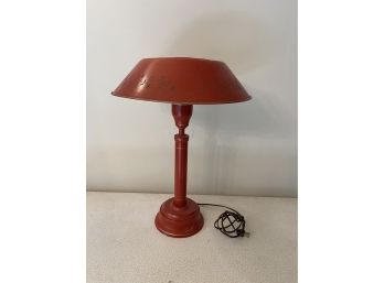 Vintage TOLE Metal Lamp