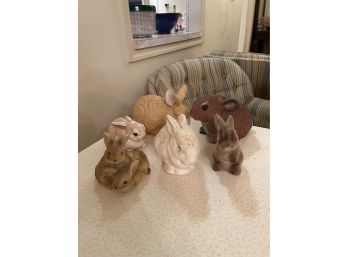 Bunny Statues