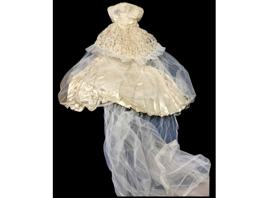 1950s Wedding Gown Dress