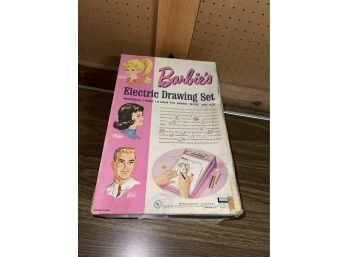 1963 Barbie Mattel Electric Drawing Kit