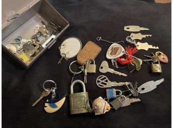 Vintage And Antique Keys And Locks