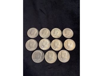 Silver Kennedy Half Dollar Coins