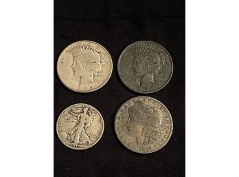 Silver And Non Silver Lady Liberty Dollars 1879-1935