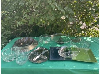 Serving Platters, Glassware And More