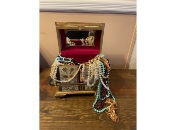 Vintage Jewelry & Jewelry Box