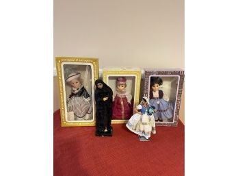 Antique International Dolls