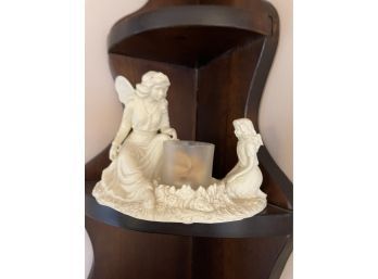 Fairy Candle Holder Statue