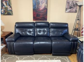 Powered Reclining Sofa Leather