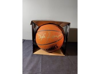 Signed Walt Frazier Basketball