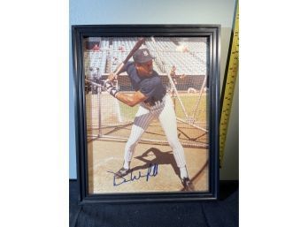 Signed & Framed MLB Sports Photo Hall Of Fame Dave Winfied