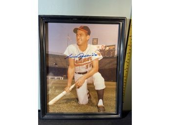 Signed & Framed MLB Sports Photo Hall Of Fame Luis Aparacio