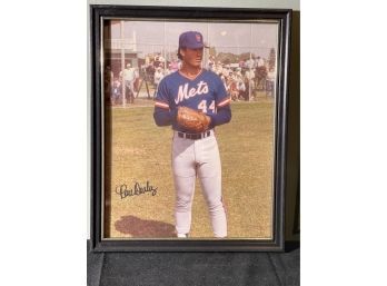 Signed & Framed MLB Sports Photo Hall Of Fame Ron Darling