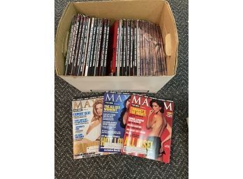 Box Of Maxim Magazines