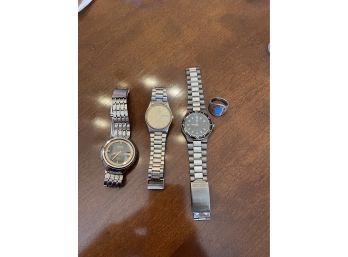 Mens Watches And Ring