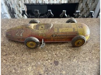 Antique Tin Race Car