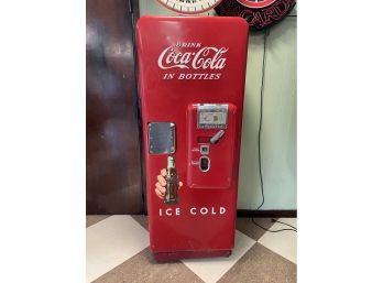 Vintage 1950s Coca Cola Vending Machine