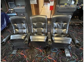 Trio Leather Theater Seats