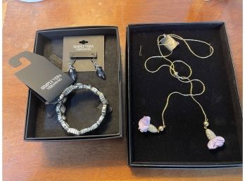 INC Necklace & Simply Vera Wang Bracelet & Earrings