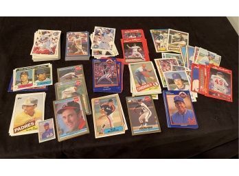 Topps & Donruss Baseball Trading Cards