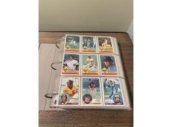 1983 Complete Set Topps Baseball Trading Cards & Book