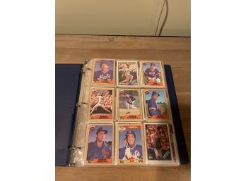 Complete Set NY Mets Topps Baseball Cards