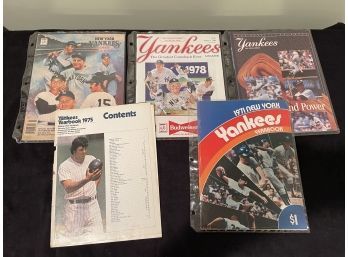 Vintage NY Yankees Yearbook & Magazines