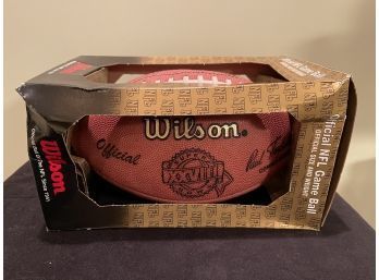 Official Wilson Super Bowl Football XXVIII 28