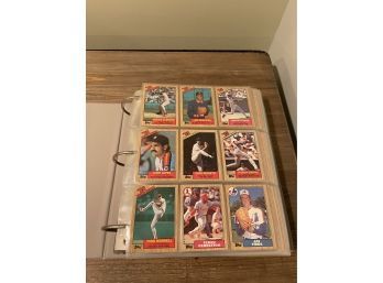 1987 Complete Set Topps Baseball Trading Cards & Book