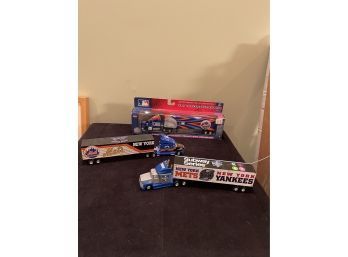 Upper Deck Collectibles Limited Edition Tractor Trailer Truck Toys NY Mets