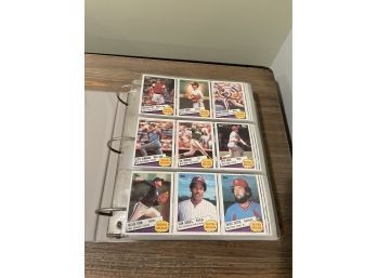 1985 Complete Set Topps Baseball Trading Cards & Book
