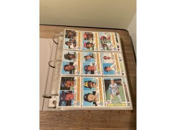 1979 Complete Set Topps Baseball Trading Cards & Book