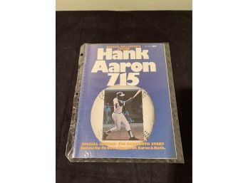 Hank Aaron Special Collectors Edition Book