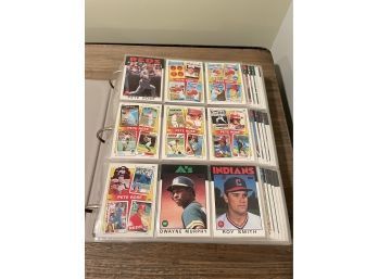 1986 Complete Set Topps Baseball Trading Cards & Book