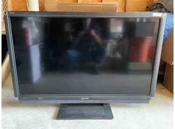 50 Sharp Flat Screen Tv  With Remote