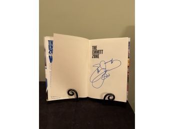 Signed Emmitt Smith Book Dallas Cowboys
