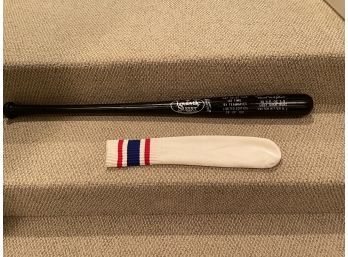 Limited Edition Signed Louisville Slugger Mets 1st Time Teammates Darryl Strawberry Howard Johnson