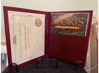 Official First Issue Of Sports Illustrated With COA August 16th 1954
